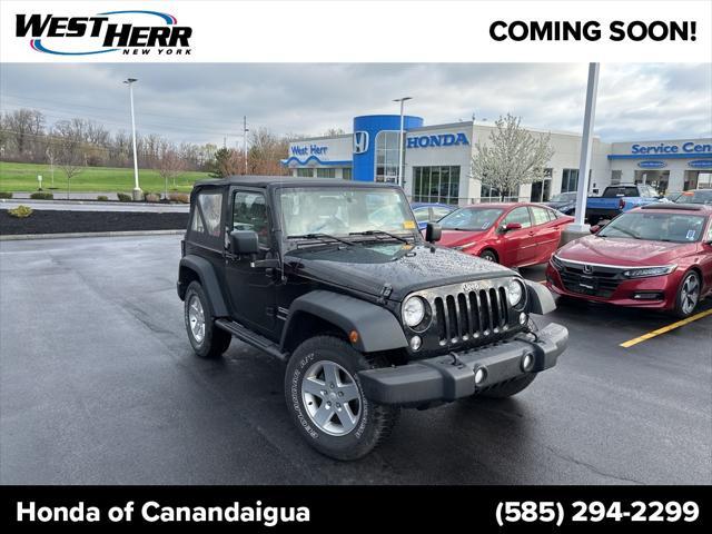 used 2015 Jeep Wrangler car, priced at $18,982