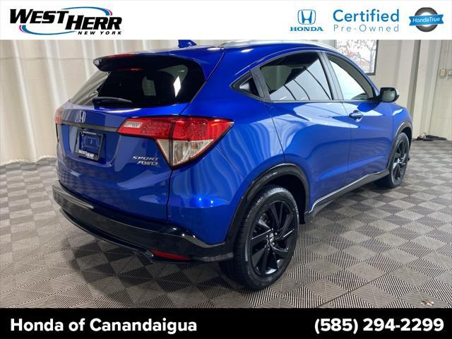 used 2022 Honda HR-V car, priced at $23,963