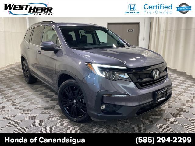 used 2022 Honda Pilot car, priced at $30,843