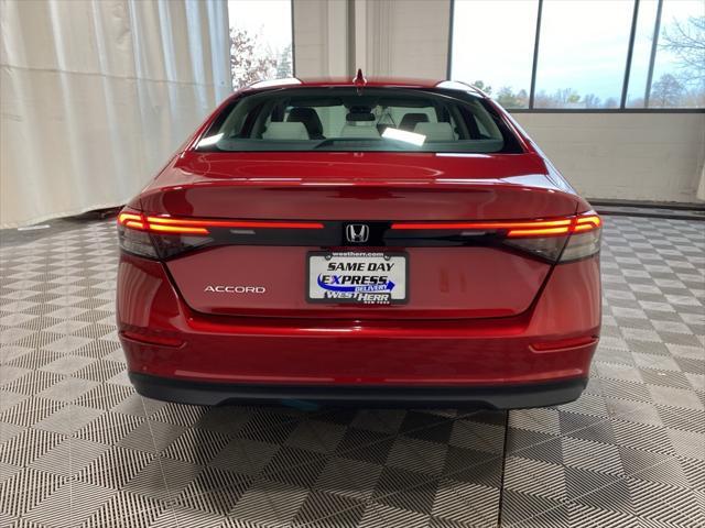 used 2024 Honda Accord car, priced at $26,638