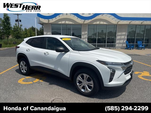 used 2024 Chevrolet Trax car, priced at $21,747