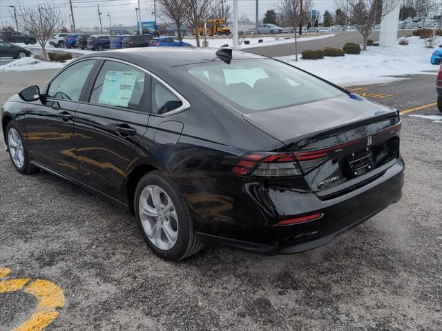 new 2025 Honda Accord car, priced at $29,390