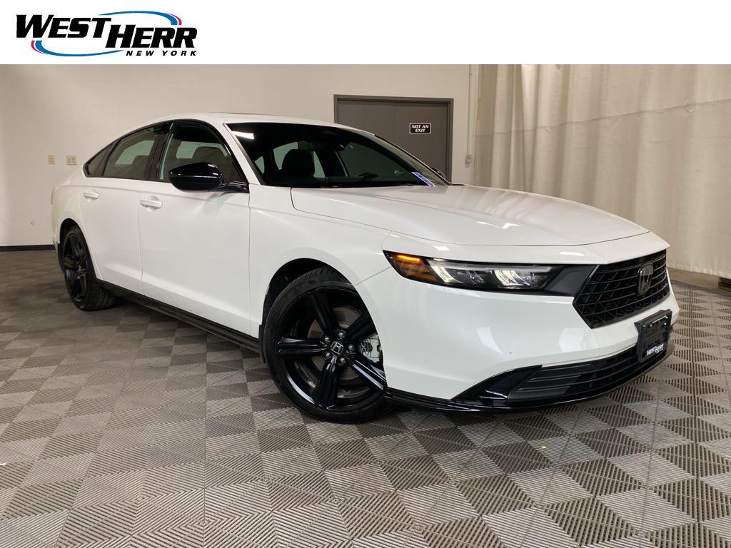 used 2023 Honda Accord Hybrid car, priced at $27,277