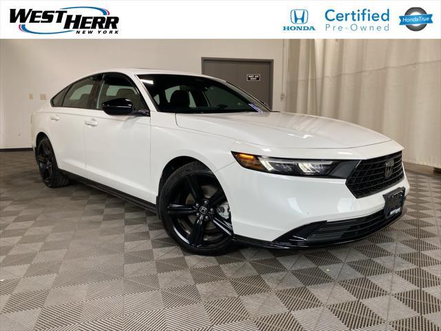 used 2023 Honda Accord Hybrid car, priced at $28,939