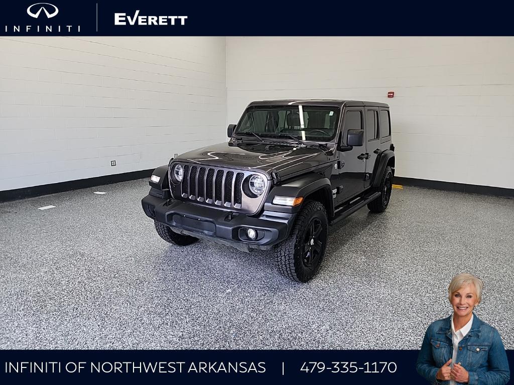 used 2021 Jeep Wrangler Unlimited car, priced at $27,998