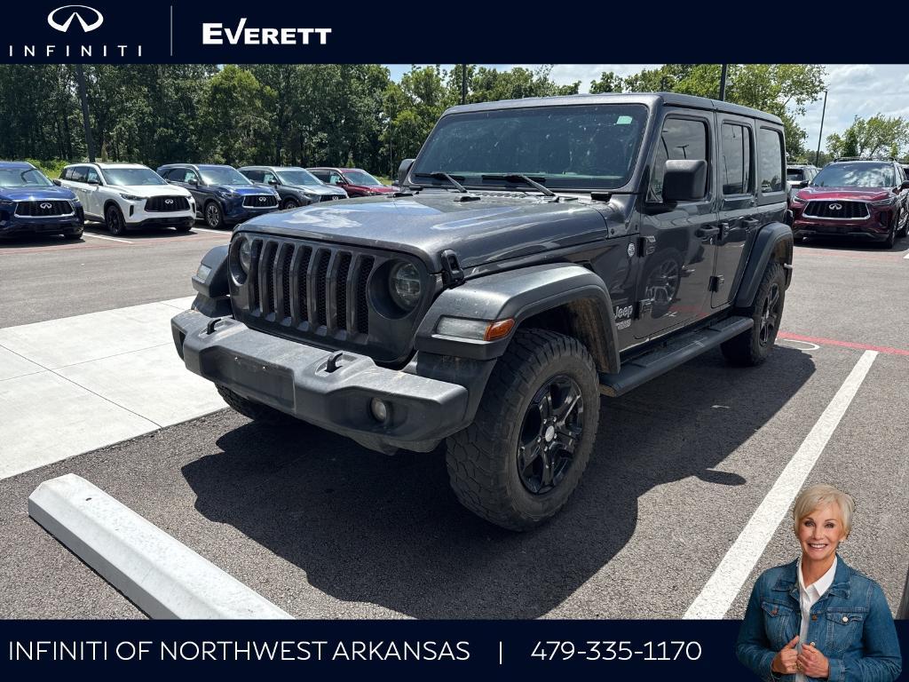 used 2021 Jeep Wrangler Unlimited car, priced at $27,998