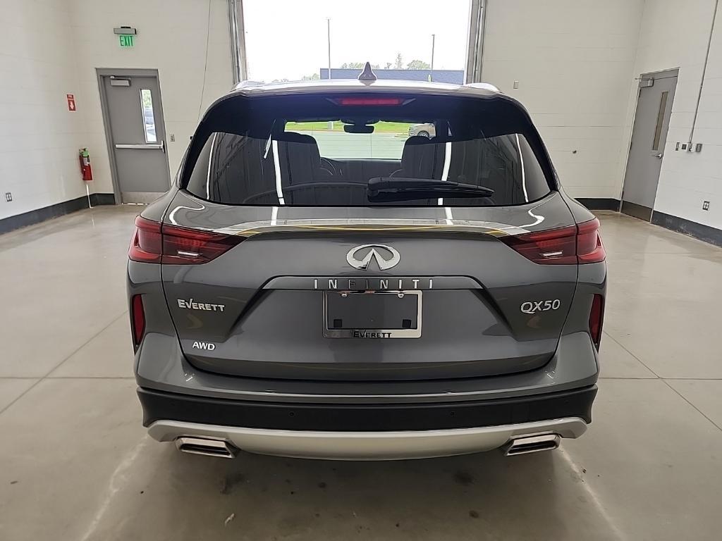new 2025 INFINITI QX50 car, priced at $47,318