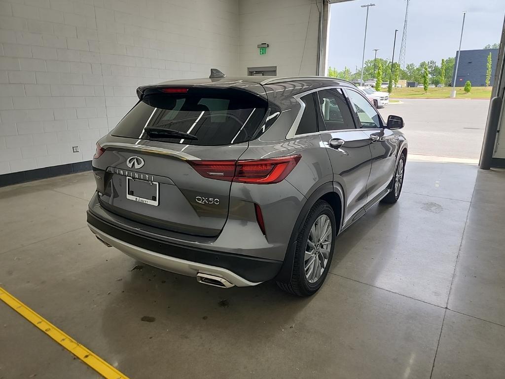 new 2025 INFINITI QX50 car, priced at $47,318