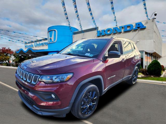 used 2022 Jeep Compass car, priced at $23,100