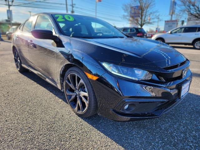 used 2020 Honda Civic car, priced at $19,495