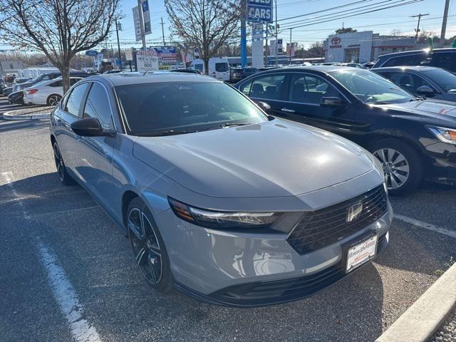 used 2023 Honda Accord Hybrid car, priced at $27,700