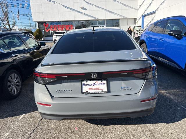 used 2023 Honda Accord Hybrid car, priced at $27,700