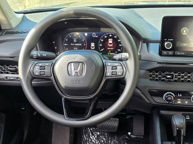 new 2025 Honda Accord car, priced at $29,490