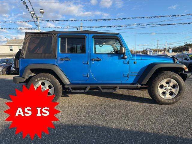 used 2015 Jeep Wrangler Unlimited car, priced at $10,764