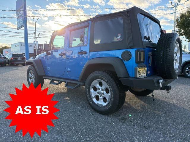 used 2015 Jeep Wrangler Unlimited car, priced at $10,764