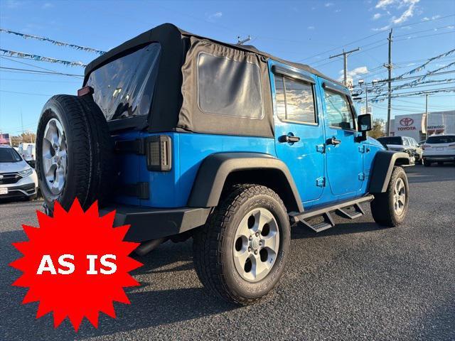 used 2015 Jeep Wrangler Unlimited car, priced at $10,764