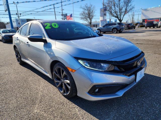 used 2020 Honda Civic car, priced at $17,372