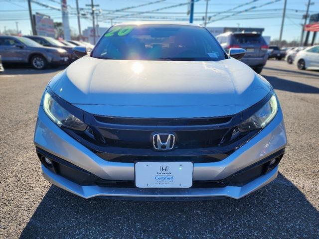 used 2020 Honda Civic car, priced at $17,372