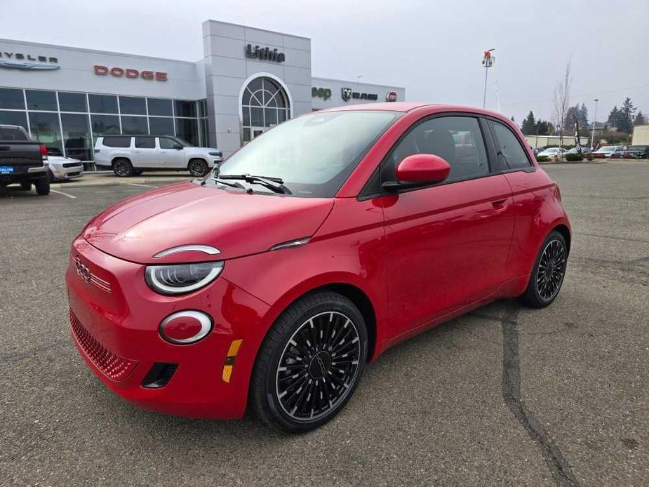 new 2024 FIAT 500e car, priced at $29,995