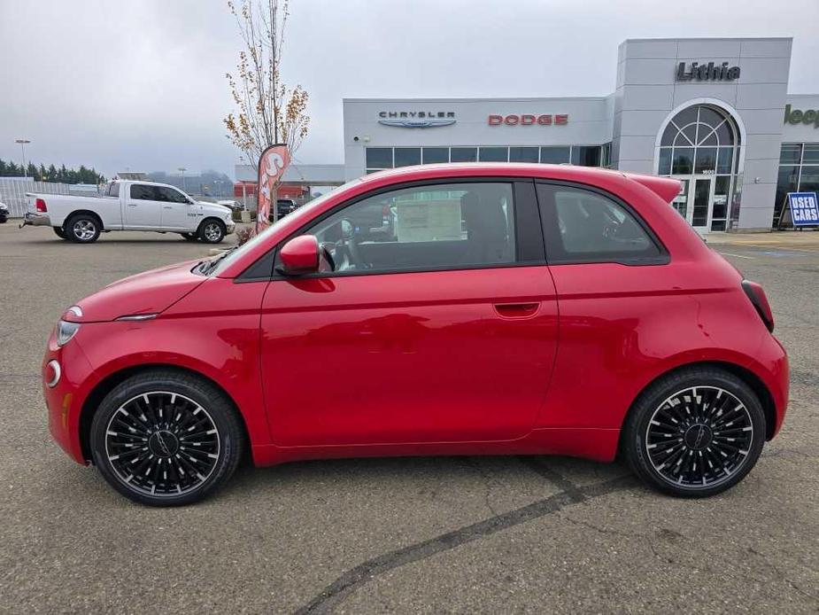 new 2024 FIAT 500e car, priced at $29,995