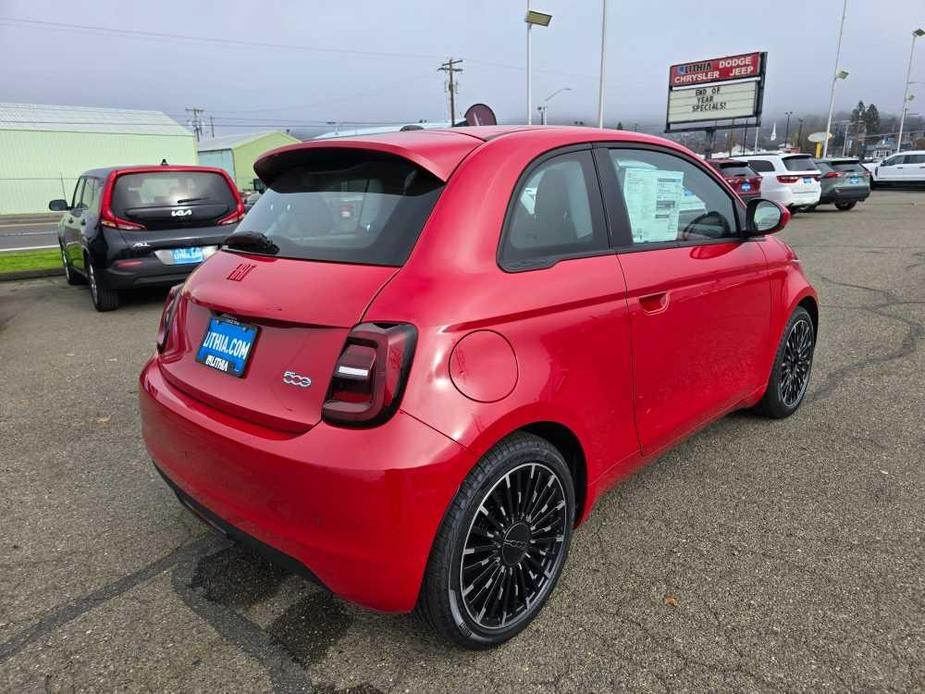 new 2024 FIAT 500e car, priced at $29,995