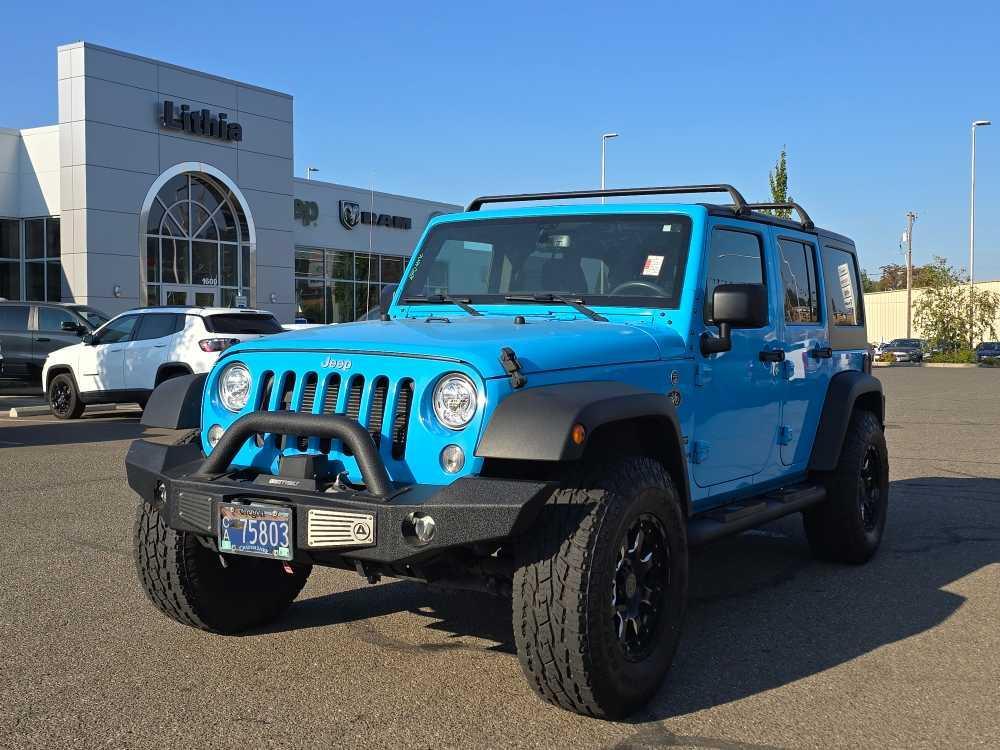 used 2017 Jeep Wrangler Unlimited car, priced at $27,995