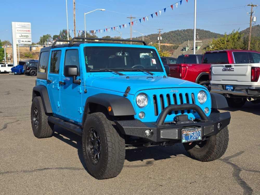 used 2017 Jeep Wrangler Unlimited car, priced at $27,995