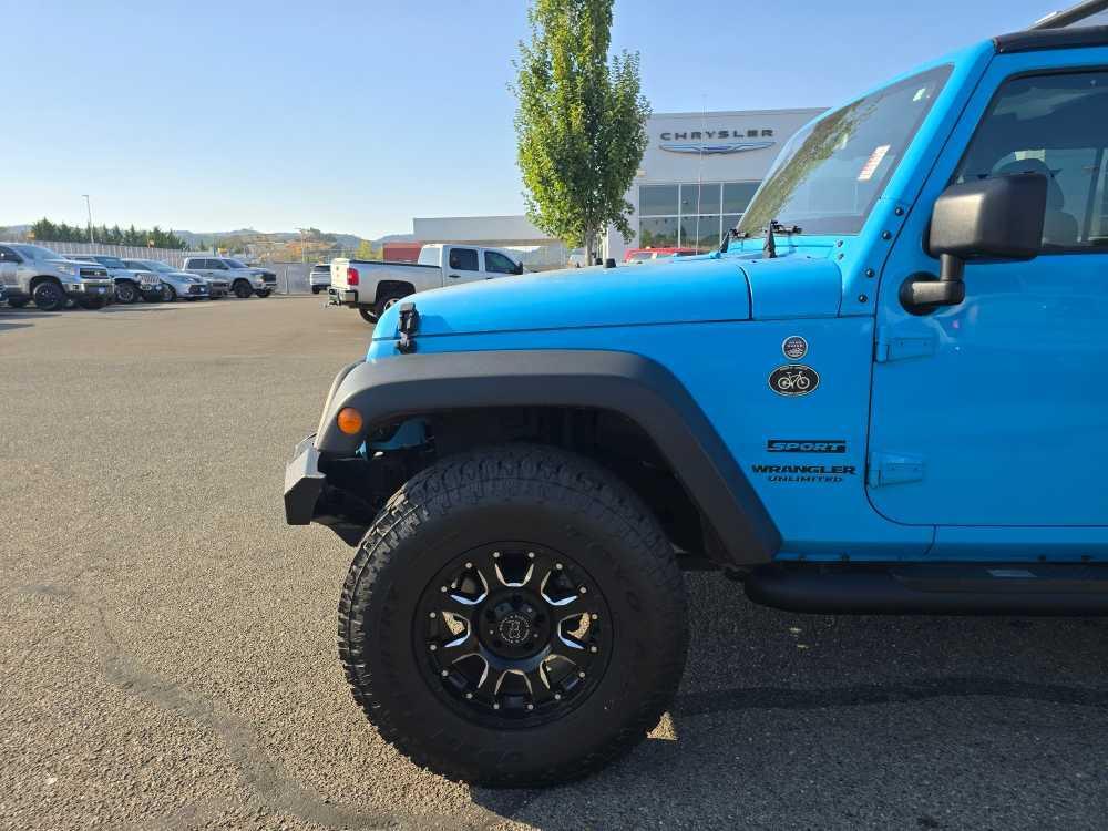 used 2017 Jeep Wrangler Unlimited car, priced at $27,995