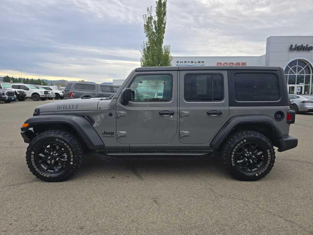 used 2021 Jeep Wrangler Unlimited car, priced at $27,745