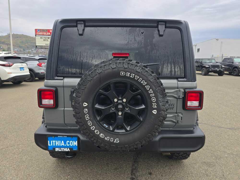 used 2021 Jeep Wrangler Unlimited car, priced at $27,745