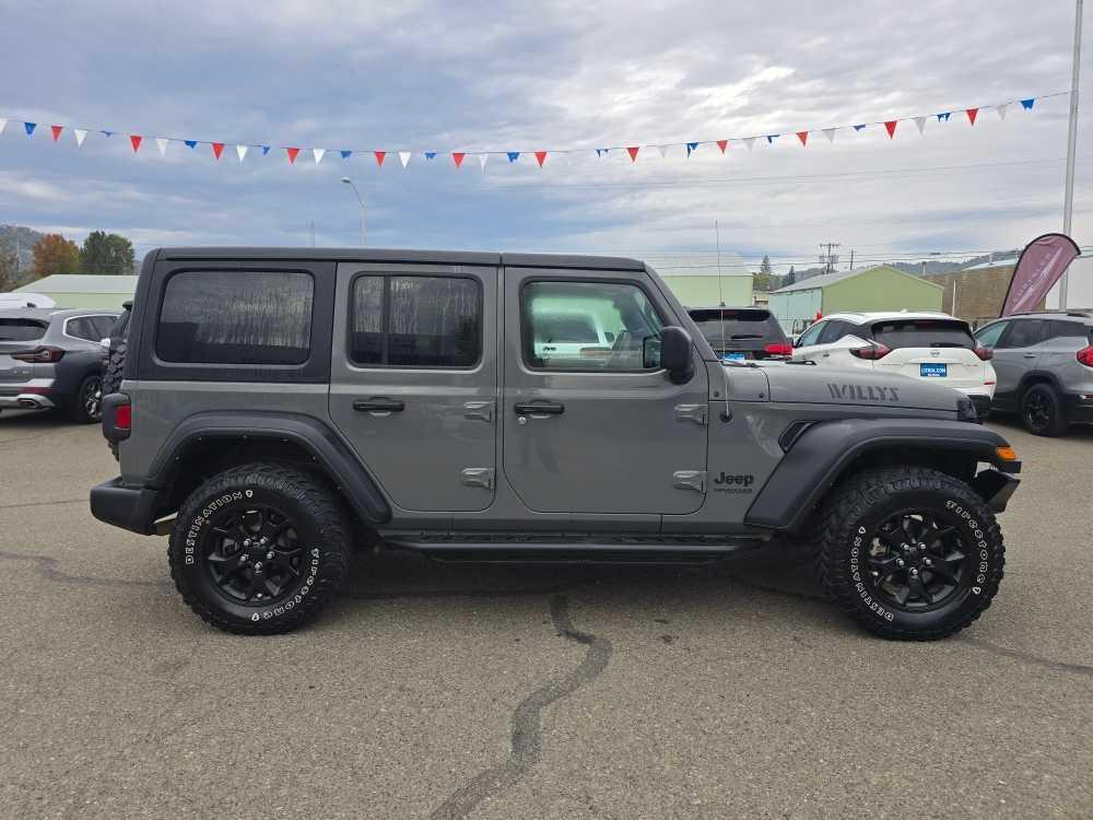 used 2021 Jeep Wrangler Unlimited car, priced at $27,745
