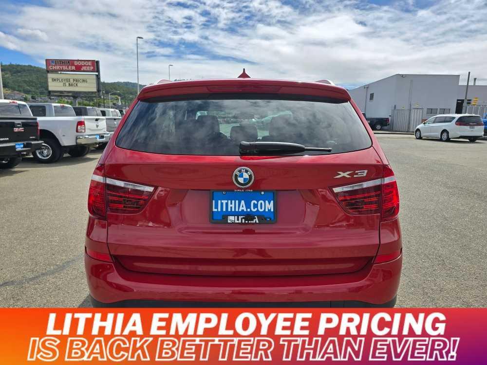 used 2016 BMW X3 car, priced at $14,995