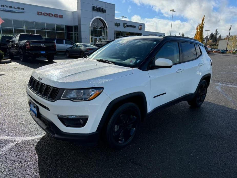 used 2021 Jeep Compass car, priced at $20,495