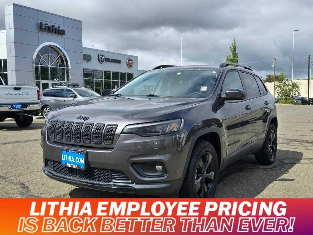 used 2021 Jeep Cherokee car, priced at $20,995