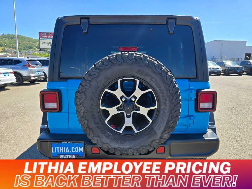 used 2021 Jeep Wrangler Unlimited car, priced at $37,995