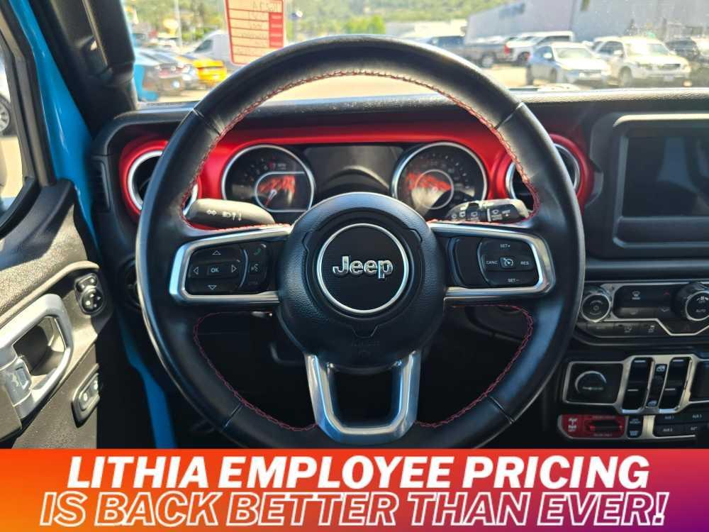used 2021 Jeep Wrangler Unlimited car, priced at $37,995