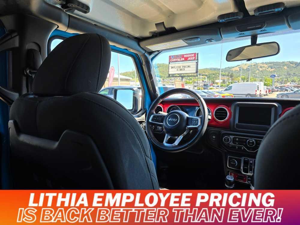 used 2021 Jeep Wrangler Unlimited car, priced at $37,995