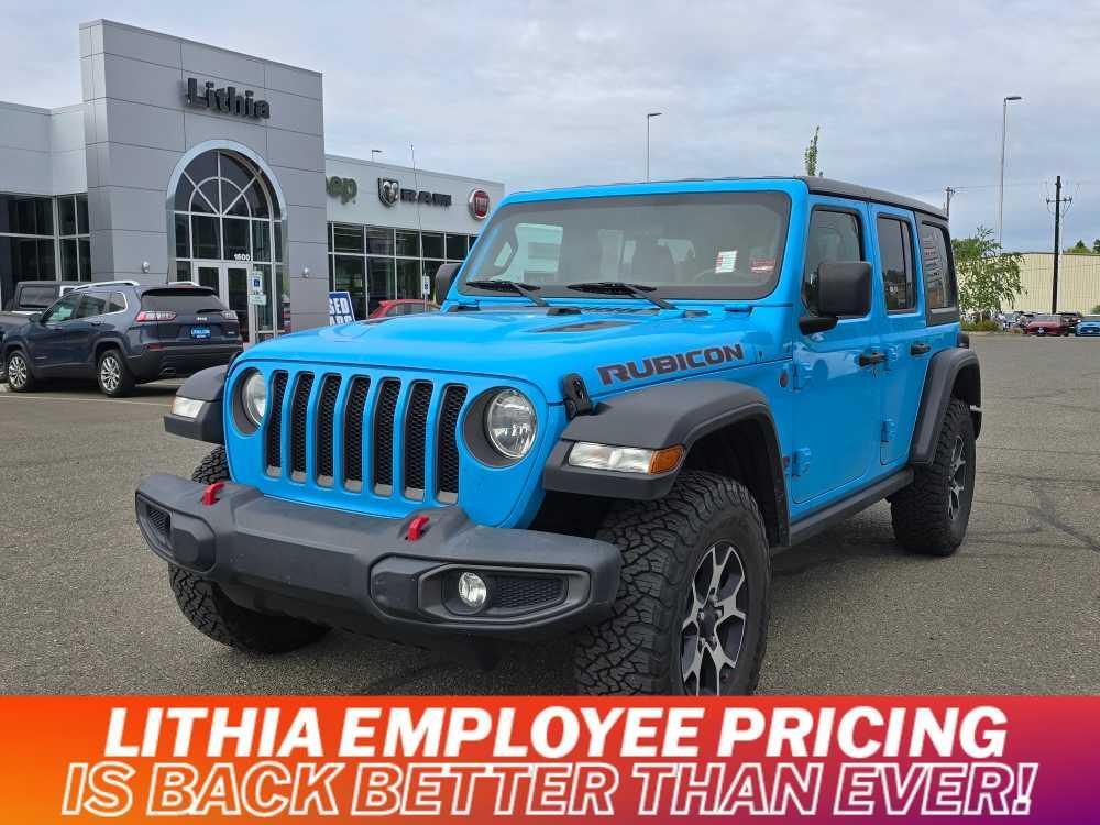 used 2021 Jeep Wrangler Unlimited car, priced at $38,495