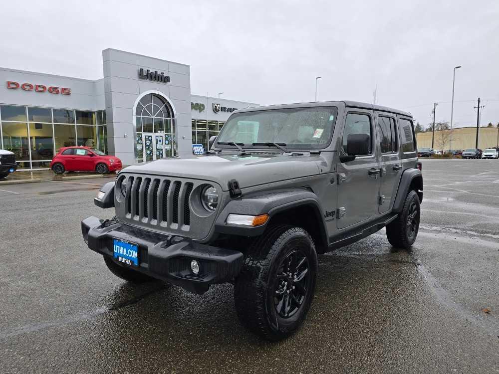 used 2022 Jeep Wrangler Unlimited car, priced at $36,495