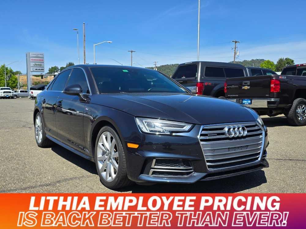 used 2018 Audi A4 car, priced at $19,995