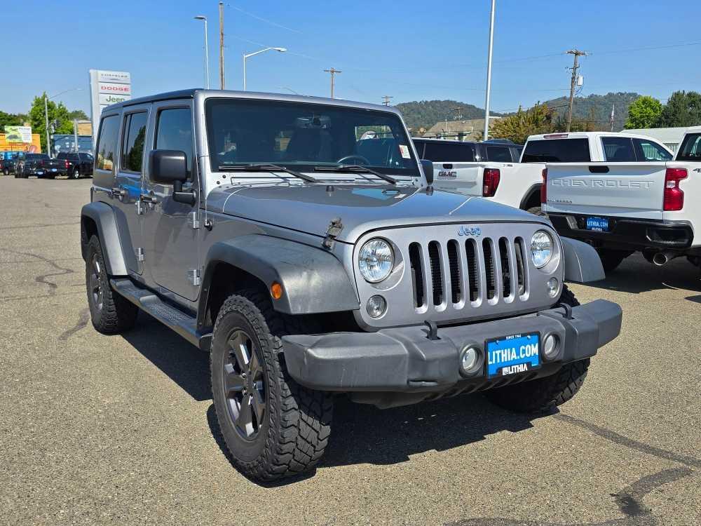 used 2015 Jeep Wrangler Unlimited car, priced at $22,495