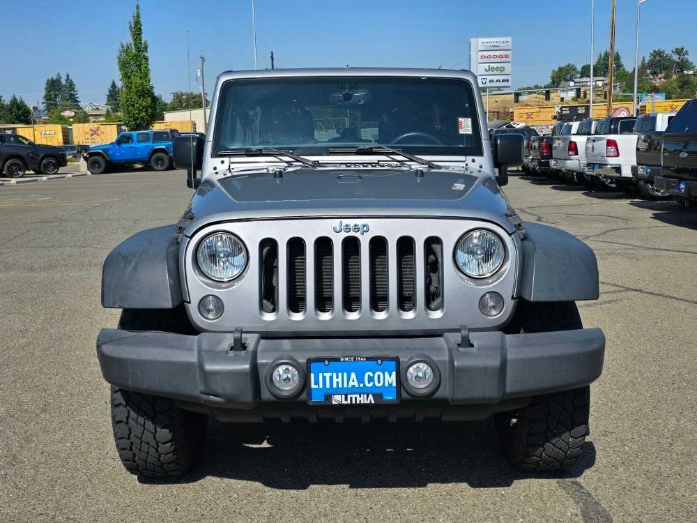 used 2015 Jeep Wrangler Unlimited car, priced at $22,495