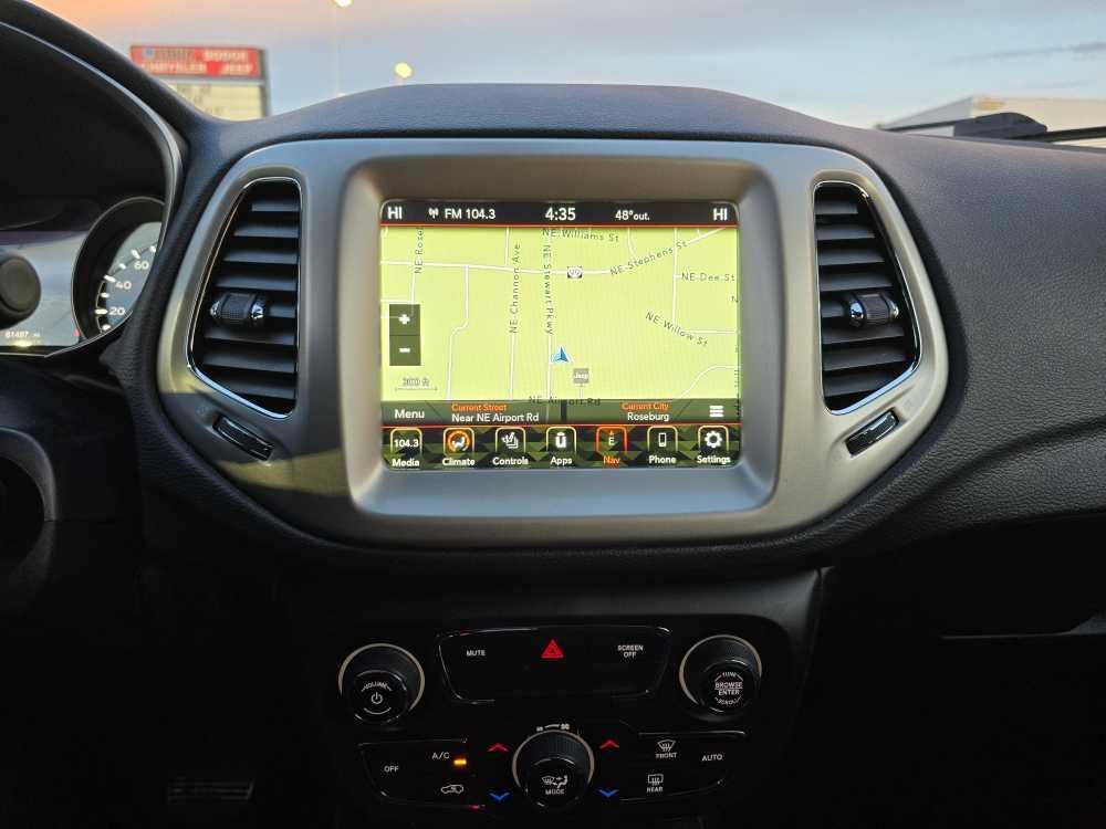 used 2021 Jeep Compass car, priced at $17,995