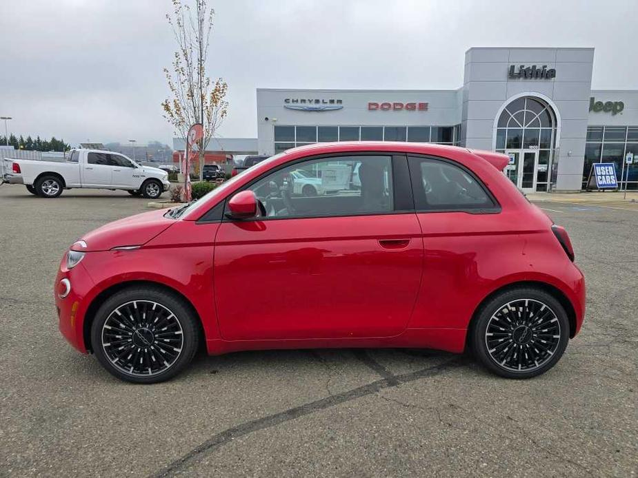 new 2024 FIAT 500e car, priced at $28,995