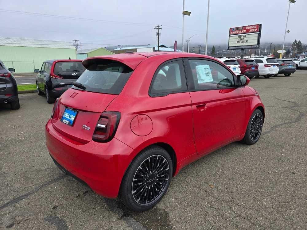 new 2024 FIAT 500e car, priced at $29,995