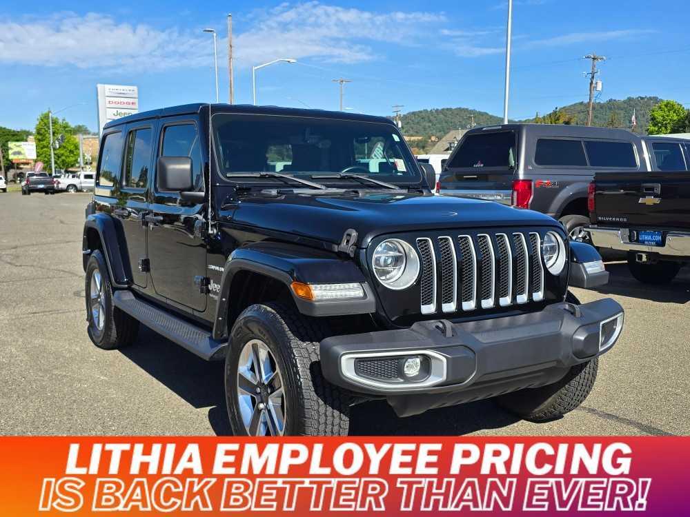 used 2022 Jeep Wrangler Unlimited car, priced at $41,995