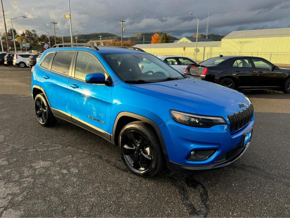 used 2021 Jeep Cherokee car, priced at $21,495