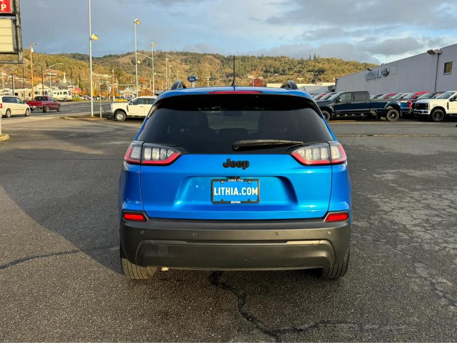 used 2021 Jeep Cherokee car, priced at $21,495