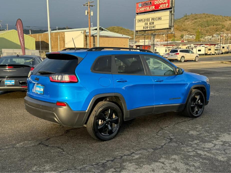 used 2021 Jeep Cherokee car, priced at $21,495