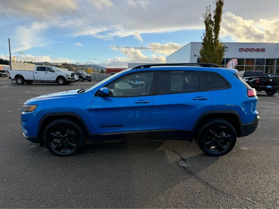 used 2021 Jeep Cherokee car, priced at $21,495